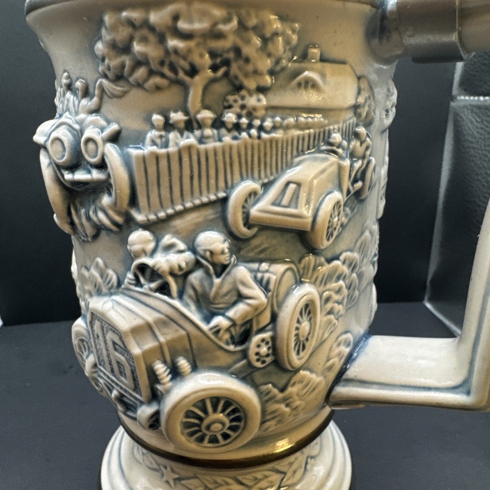 Handcrafted Racing Car Stein by Avon - Picture 10 of 13